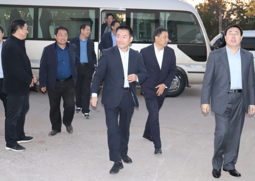 熱烈歡迎安丘市代市長賈勤清到博陽機械調研（yán）考（kǎo）察