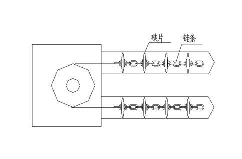 博陽機械管（guǎn）鏈輸送機鏈條有幾（jǐ）種