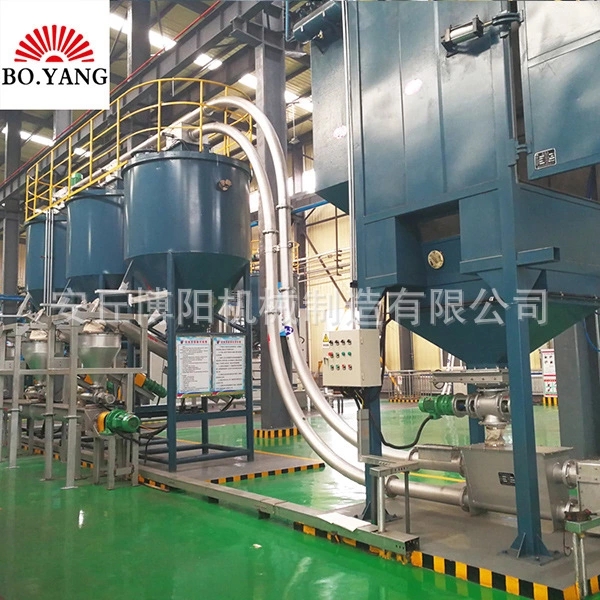 Pe顆粒噸袋拆包機在（zài）作業過程中有哪些優勢?