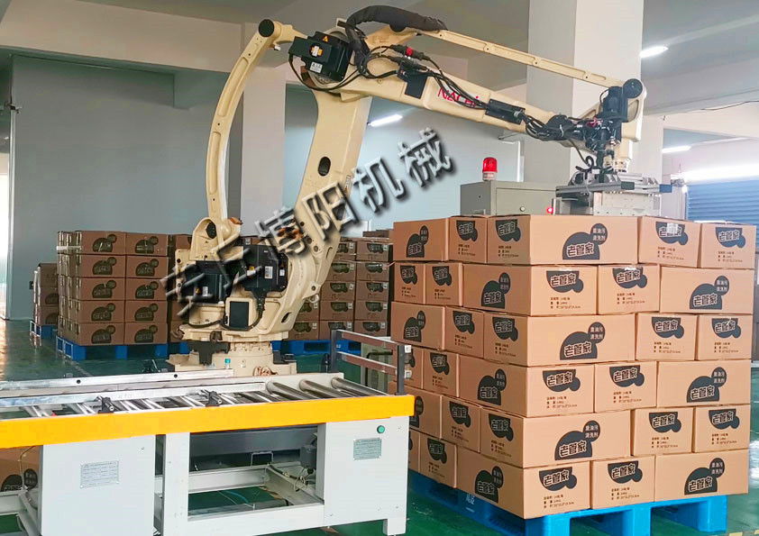 機械手自動（dòng）碼垛機（jī）工作流程是怎樣（yàng）的？