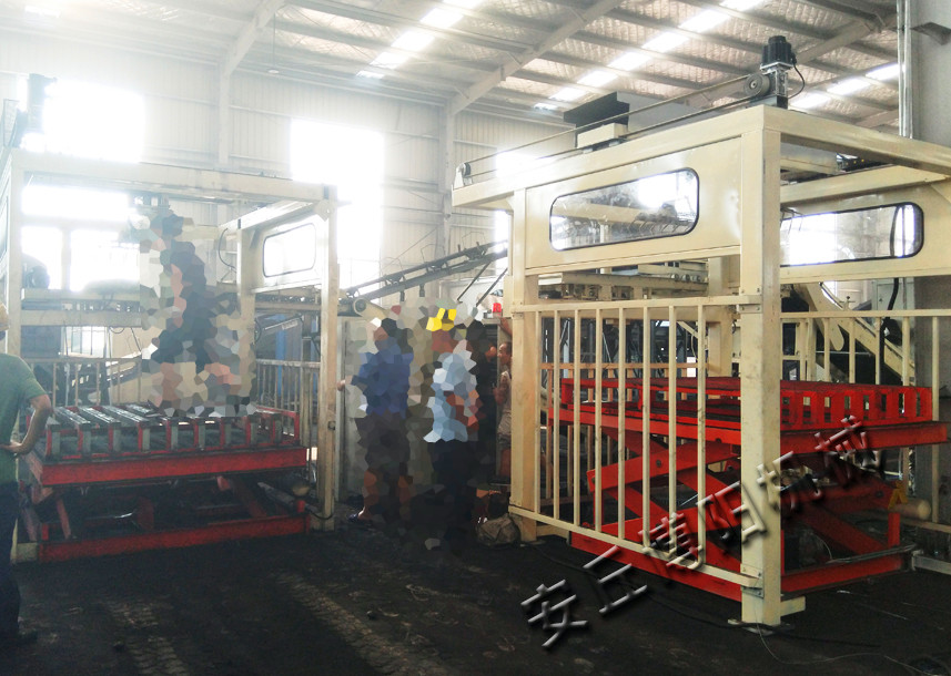 袋裝肥料自動碼垛裝車機的工作流程（chéng）