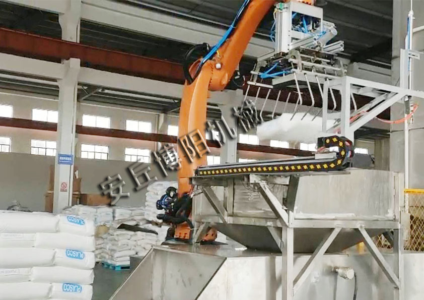 關於（yú）安丘博陽全（quán）自動拆垛機的設備特點
