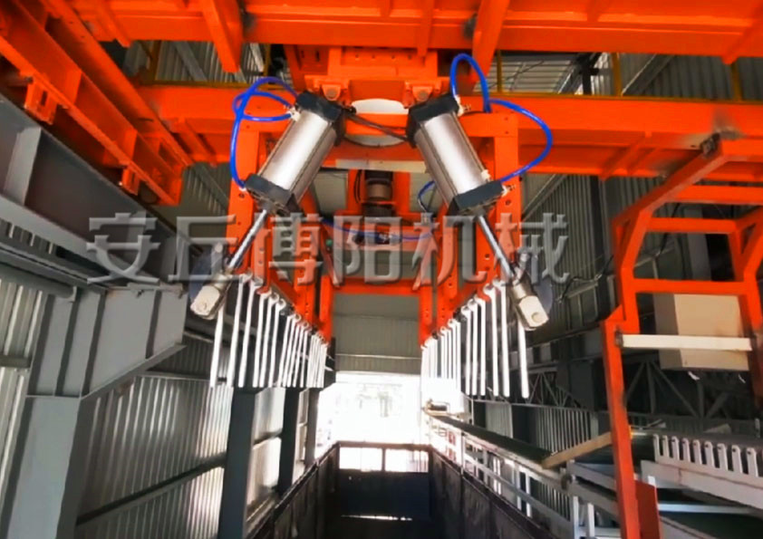 安丘博陽元明粉全自動裝車機解（jiě）決（jué）了多個行業的裝車難題
