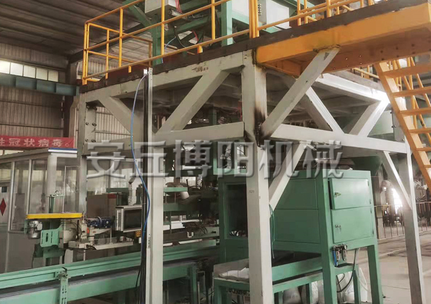 關於安（ān）丘博陽機械生產的有機肥全自動（dòng）包裝機工作流（liú）程