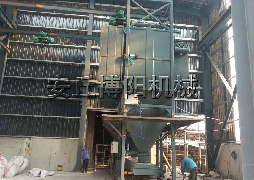 安丘博陽磷酸鐵噸袋拆袋機幫助企業實現生產（chǎn）自（zì）動化