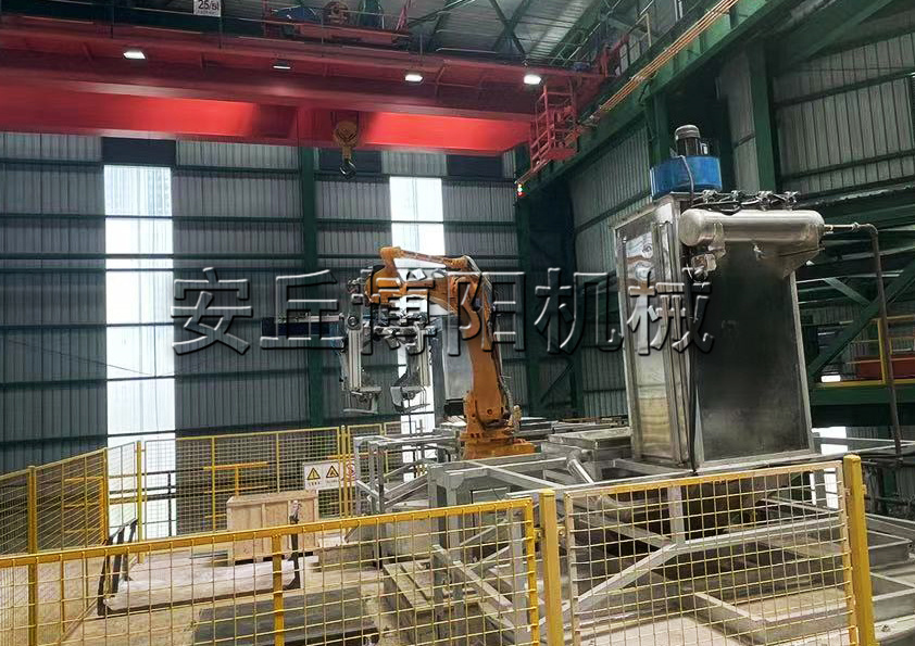 安丘博陽機械PP顆粒自（zì）動（dòng）拆包（bāo）機械手的優勢