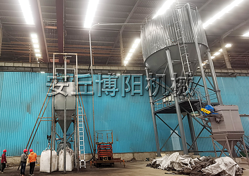 山東煤粉噸袋(dài)破包設備 煤粉噸袋拆包機(jī)的優勢
