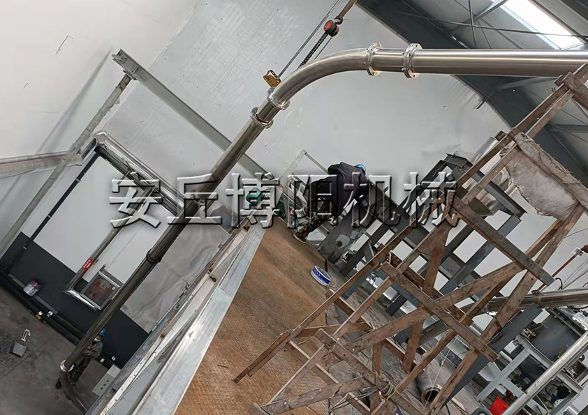 橡塑粉管鏈粉體輸送機 管（guǎn）鏈機可根據需求定（dìng）製方案
