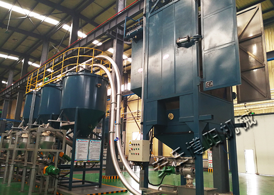 滑石粉噸袋（dài）拆袋機如何達到環保的功效的呢？