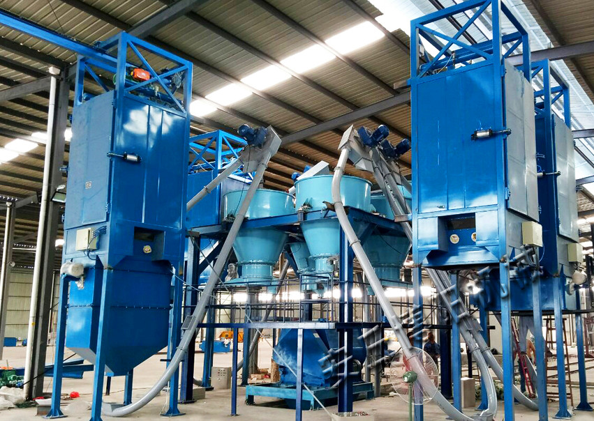 水泥噸袋拆(chāi)包機為什麽能無塵作業呢?