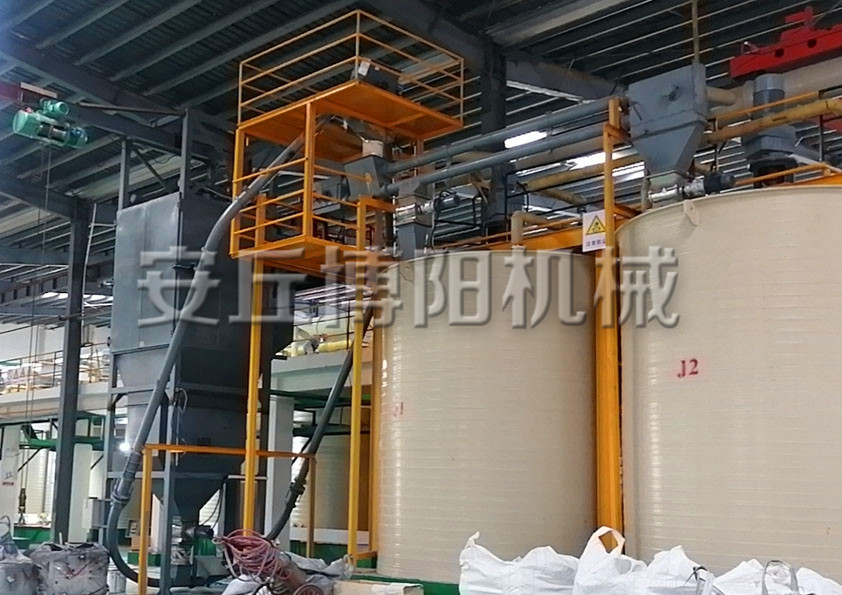 安丘博陽工業鹽噸袋拆包機的特點是什麽？