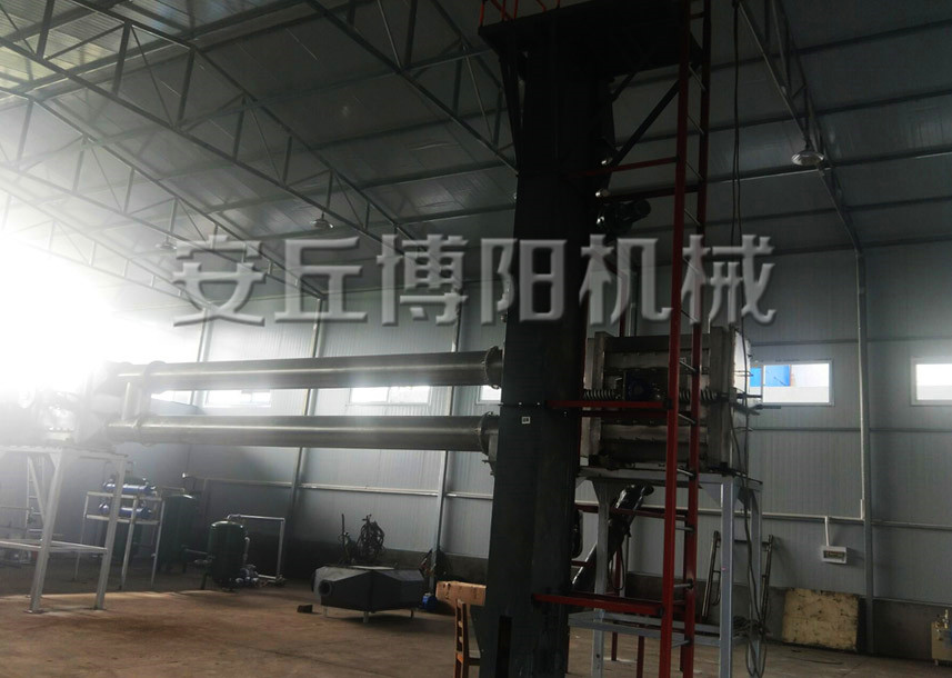 安丘博陽機械粉（fěn）體管鏈輸送機實現無塵無汙染輸送