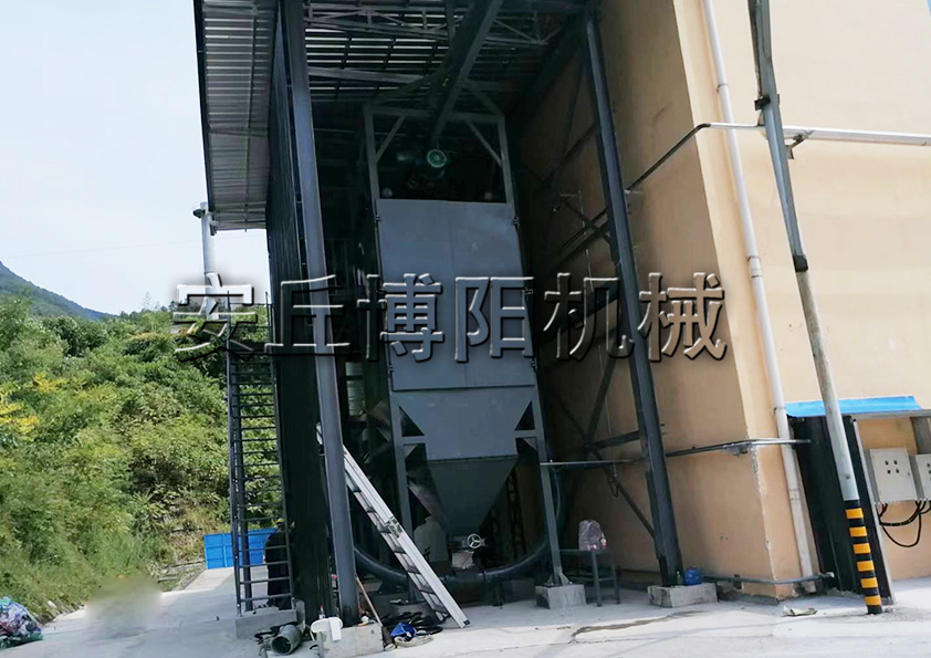 安丘（qiū）博陽硝酸銨噸（dūn）袋拆包機減輕拆袋過程中產生的粉（fěn）塵