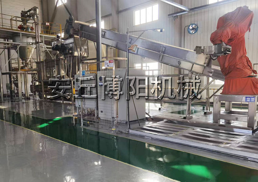 片堿（jiǎn）全自動拆包機器人可實現全天不停歇作業