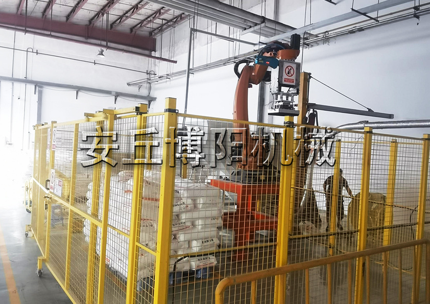 矽酸鹽全自動拆包機器人 全自（zì）動拆袋（dài）機（jī）的工作流程和優點