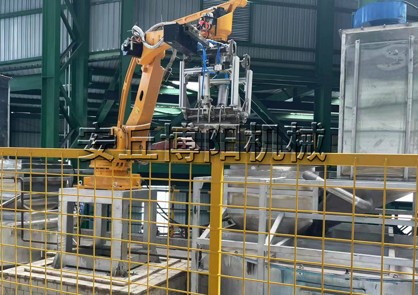 無機鹽全自動拆包機（jī）械（xiè）手的工業原（yuán）理和優點是什麽？