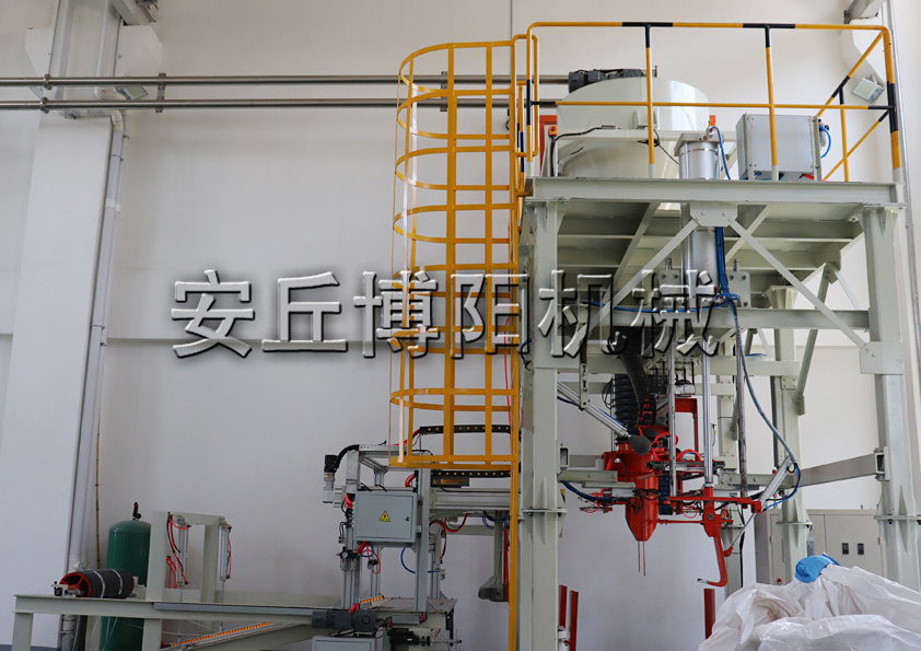 固體農藥自動噸袋包裝機步驟 粉末（mò）全自動（dòng）噸包包裝機特點